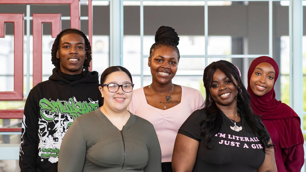 Five students in Temple’s Cecil B. Moore Scholars Program