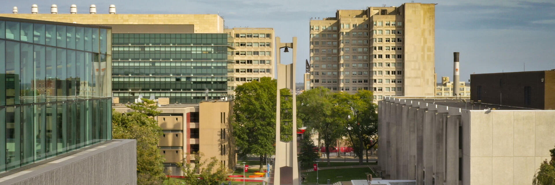 Bell tower on main campus